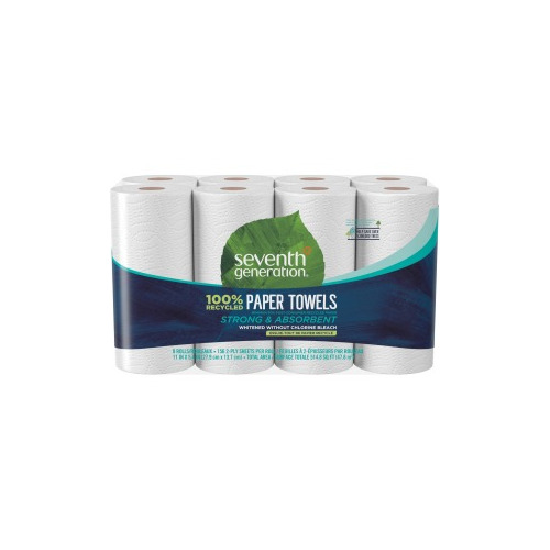  Seventh Generation Paper Towels, 100% Recycled Paper