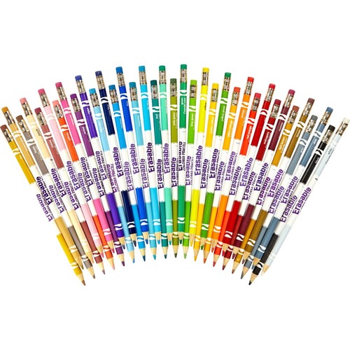 Crayola Erasable Colored Pencils-10/Pkg Long