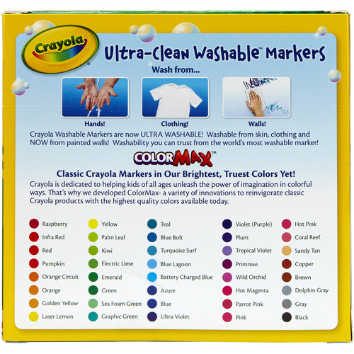 Crayola® ColorMax™ Large Washable Crayons