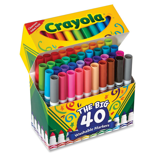 Orange Crayola Fine Line Marker Set of 5 or 10 