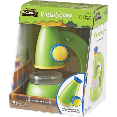 Learning Resources Primary Science ViewScope - Theme/Subject: Learning - Skill Learning: Science, Discovery, Exploration, Observation, Comparison, Visual Attention, Visual Processing, Concentration - 3 Year & Up
