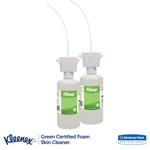 Scott Essential Green Certified Foam Skin Cleanser - Foam - 1.59 quart - Applicable on Hand - Fragrance-free, Dye-free - 2 / Carton