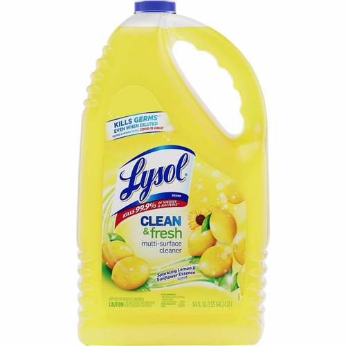 LYSOL Brand Lysol Clean/Fresh Lemon Cleaner - RAC77617 - Shoplet.com