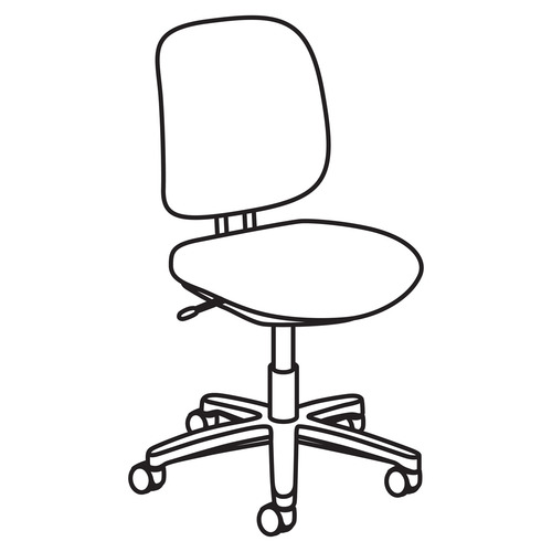 Black CU10 HON HON5902CU10T ComforTask Chair 