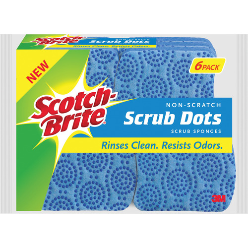 Scotch-Brite Scrub Dots Non-Scratch Sponge (203064)