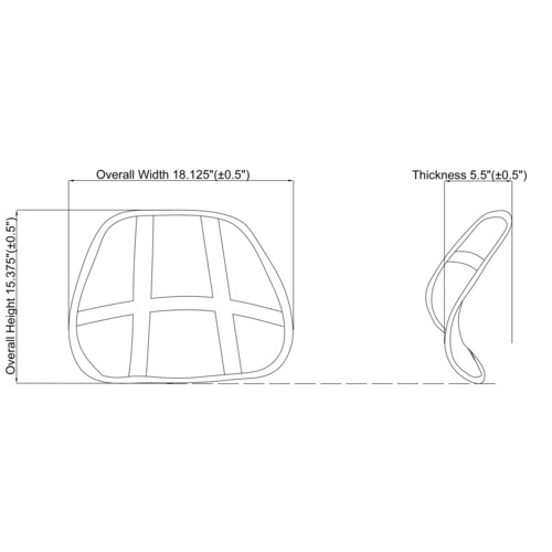 Office Suites™ Mesh Back Support