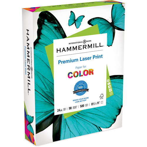 Hammermill Paper for Color 8.5x11 Inkjet, Laser Copy & Multipurpose Paper -  White