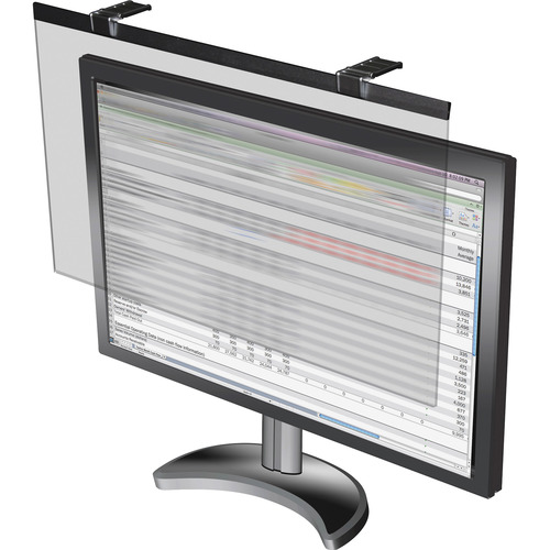Business Source LCD Monitor Privacy Filter Black - For 22 Business Source LCD Monitor Privacy Filter Black - For 22