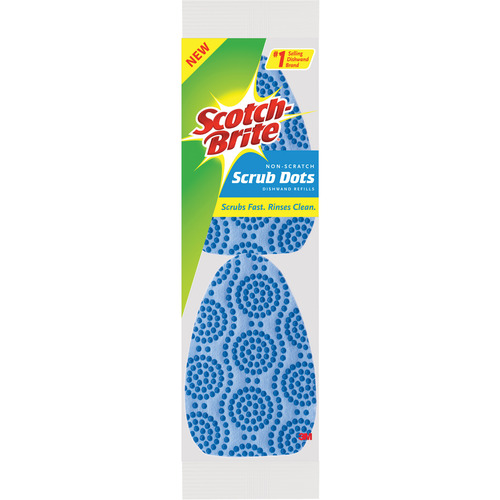 Scotch-Brite Scrub Dots Dishwand Refill - 3.5 Scotch-Brite Scrub Dots Dishwand Refill - 3.5