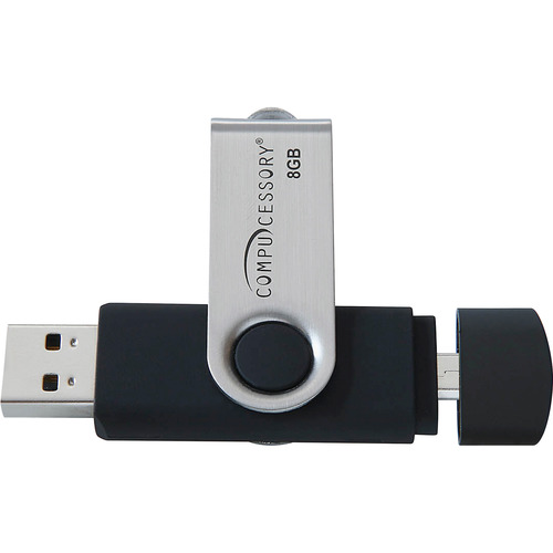 Compucessory 8GB USB 2.0 Flash Drive - CCS26470 - Shoplet.com