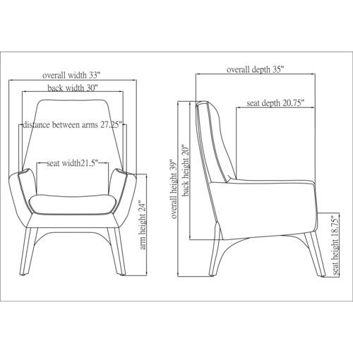 Lorell Quintessence Upholstered Sofa With Lumbar Support