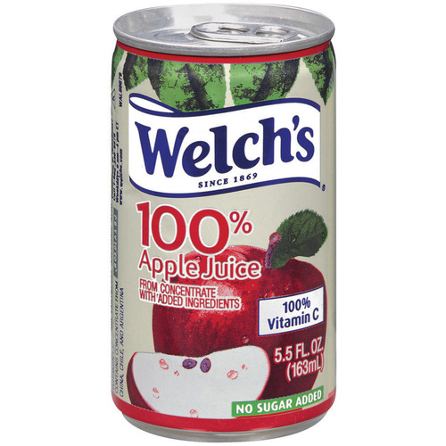 Welch's 100 Apple Juice Cans WEL28300