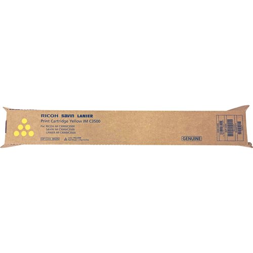 Ricoh Original Laser Toner Cartridge - Yellow - 1 Each - RIC842252