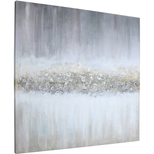 Lorell Raining Sky Frameless Abstract Art - 40 Lorell Raining Sky Frameless Abstract Art - 40