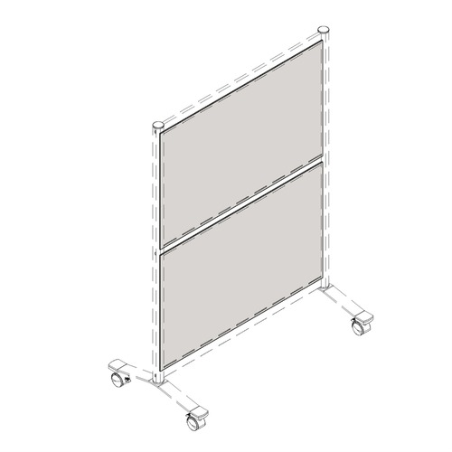 Lorell Adaptable Panel Divider - 24 Lorell Adaptable Panel Divider - 24