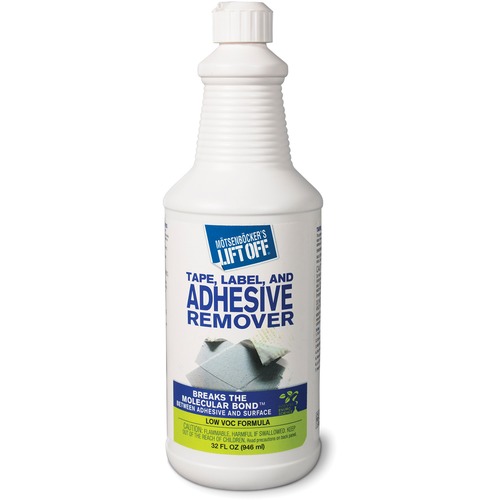 Mtsenbcker's Lift Off Tape/Label Adhesive Remover - 1 quart - For Tape Adhesive, Label Adhesive, Grease, Oil Gum, Tar, Spray Adhesive, Sticker Adhesive, Chewing Gum, Wax, Glue, Residue Remover - White 6 / Carton Mtsenbcker's Lift Off Tape/Label Adhesive Remover - 1 quart - For Tape Adhesive, Label Adhesive, Grease, Oil Gum, Tar, Spray Adhesive, Sticker Adhesive, Chewing Gum, Wax, Glue, Residue Remover - White 6 / Carton