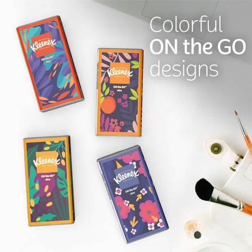 Kleenex Go Packs Facial Tissues - KCC46651 - Shoplet.com