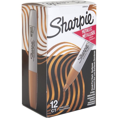 Sharpie Metallic Ink Chisel Tip Permanent Markers (2089624)