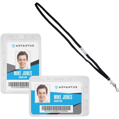 Advantus Antimicrobial ID & Security Pack - Horizontal/Vertical - 20 / Pack - Multicolor Advantus Antimicrobial ID & Security Pack - Horizontal/Vertical - 20 / Pack - Multicolor