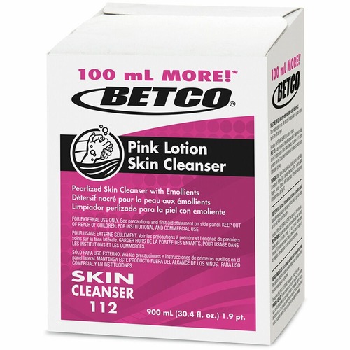 Betco Lotion Skin Soap Cleanser, Floral Scent, 30.43 Oz, Carton Of 12 Refills - Floral ScentFor - Skin, Hand - Moisturizing - Pink - Anti-irritant, pH Balanced - 12 / Carton Betco Lotion Skin Soap Cleanser, Floral Scent, 30.43 Oz, Carton Of 12 Refills - Floral ScentFor - Skin, Hand - Moisturizing - Pink - Anti-irritant, pH Balanced - 12 / Carton