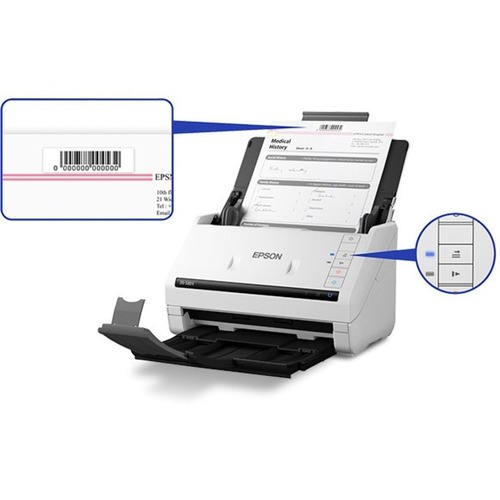 Epson DS-530 II Large Format ADF Scanner - 600 dpi Optical