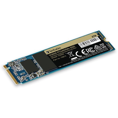 Verbatim Vi3000 PCIe3.0 1TB 最大読込3100MB/s SSD M.2 Verbatim Vi3000 NVMe 1TB PCIe 3.0 x4 3100/2200 MB/s - Анхоч
