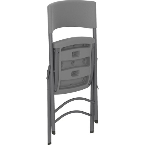 Cosco Zown Classic Commercial Resin Folding Chair - CSC60410SGY4E