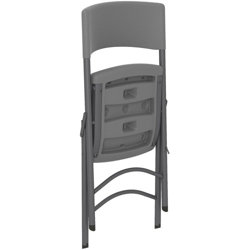 Cosco Zown Classic Commercial Resin Folding Chair - CSC60410SGY4E
