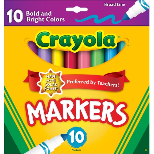 Crayola Classic Colors Broad Line Markers