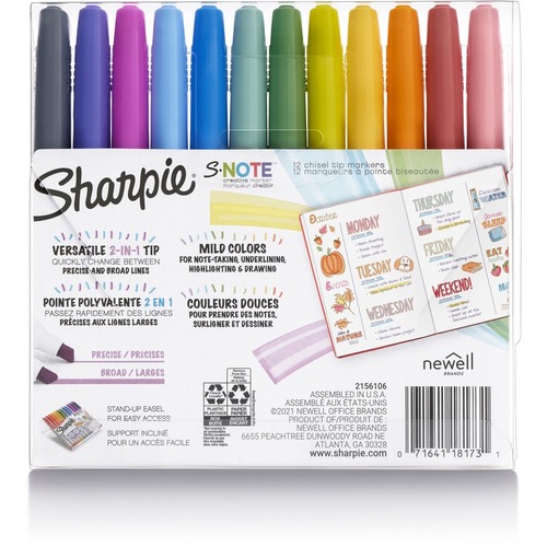 Sharpie S-Note Creative Markers - SAN2158060 - Shoplet.com