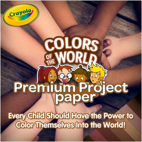 Crayola Colors of the World Construction Paper - CYO990091
