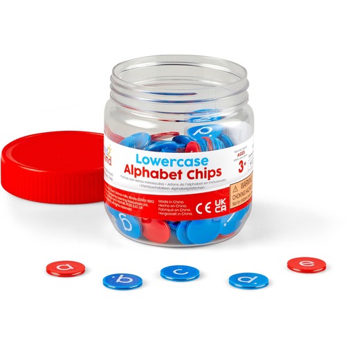 Learning Resources Hand2Mind Lowercase Alphabet Chips - Theme/Subject: Fun - Skill Learning: Lowercase Letters, Letter, Sorting - 3+ - Rainbow Learning Resources Hand2Mind Lowercase Alphabet Chips - Theme/Subject: Fun - Skill Learning: Lowercase Letters, Letter, Sorting - 3+ - Rainbow