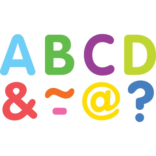 Teacher Created Resources Colorful Magnetic Letters - Fun Theme/Subject - Magnetic - 2 Teacher Created Resources Colorful Magnetic Letters - Fun Theme/Subject - Magnetic - 2