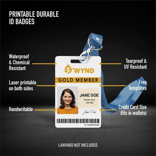 Avery Name Badge - 80 Packaged Quantity - 2.1