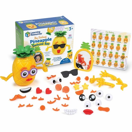 Learning Resources Big Feelings Pineapple Deluxe Set - Theme/Subject: Learning - Skill Learning: Emotion, Feeling - 3 Year & Up - Multi Learning Resources Big Feelings Pineapple Deluxe Set - Theme/Subject: Learning - Skill Learning: Emotion, Feeling - 3 Year & Up - Multi