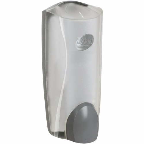 Dial Sensitive Skin Antimicrobial Hand Soap - Manual - 1.06 quart Capacity - Antimicrobial, Locking Mechanism, Vandal Resistant, Push Button - Ice - 1Each Dial Sensitive Skin Antimicrobial Hand Soap - Manual - 1.06 quart Capacity - Antimicrobial, Locking Mechanism, Vandal Resistant, Push Button - Ice - 1Each