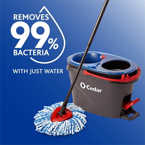 O-Cedar EasyWring RinseClean Spin Mop - FHP168534 - Shoplet.com