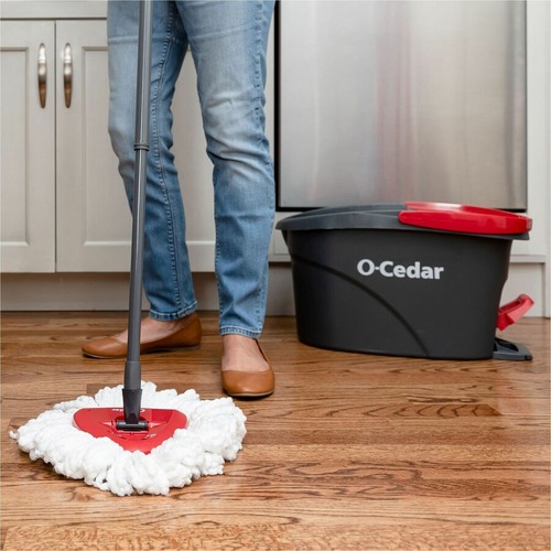 法螺貝③ O-Cedar EasyWring Microfiber Spin Mop with Bucket System 148473