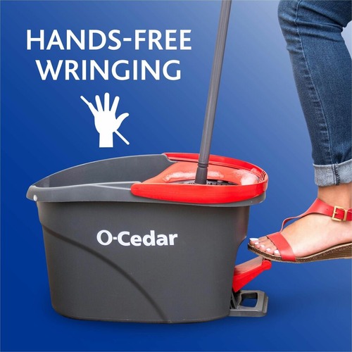 法螺貝③ O-Cedar EasyWring Microfiber Spin Mop with Bucket System 148473