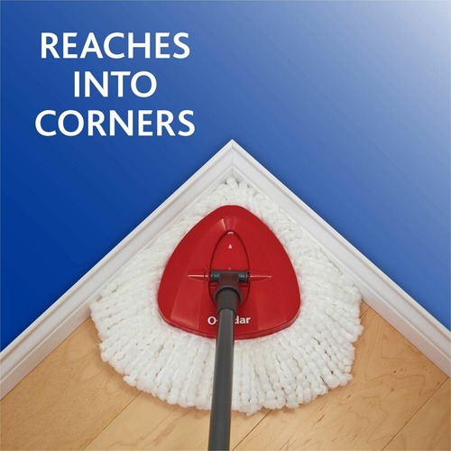 O-Cedar EasyWring Spin Mop & Bucket System - FHP148473 - Shoplet.com