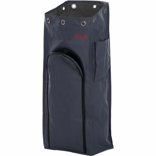 Vileda Professional VoleoPro Zipper Bin Bag Cover - 18.50 gal Capacity - 9.40
