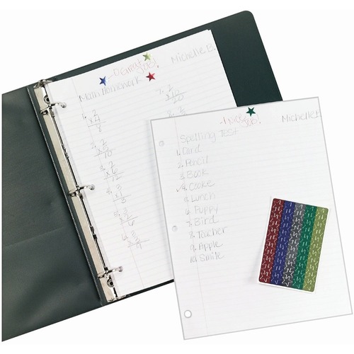 Avery Assorted Foil Star Labels - Learning Theme/Subject - Star Shape - Permanent Adhesive - 0.50