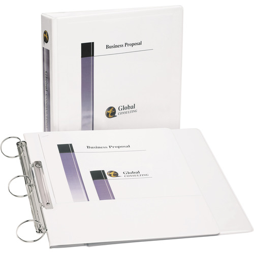 Avery Flip Back® Binder 175-Sheet Capacity, White (17560)