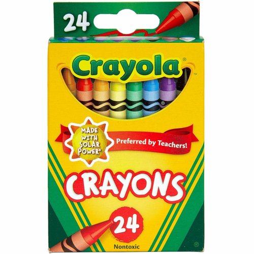 Crayola Regular-Size Crayons - CYO523024 - Shoplet.com