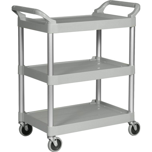 Utility Service Cart With 3 Shelves