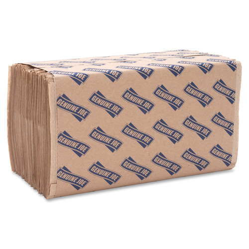 Genuine Joe Single-Fold Value Paper Towels - GJO21020 - Shoplet.com