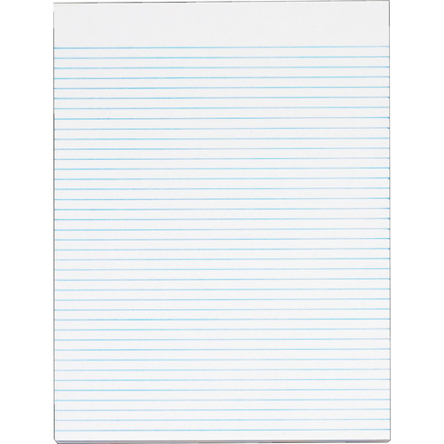 TOPS The Legal Pad Writing Pads, Glue Top, 8-1/2 x 11, Narrow Rule, 50  Sheets, 12 Pack
