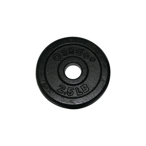 Fabrication Enterprises, Inc. Iron disc weight plate, 2-1/2 lb ...