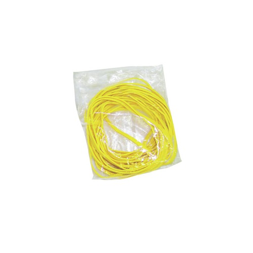Fabrication Enterprises, Inc. Yellow rubber bands, latexfree, 25 each