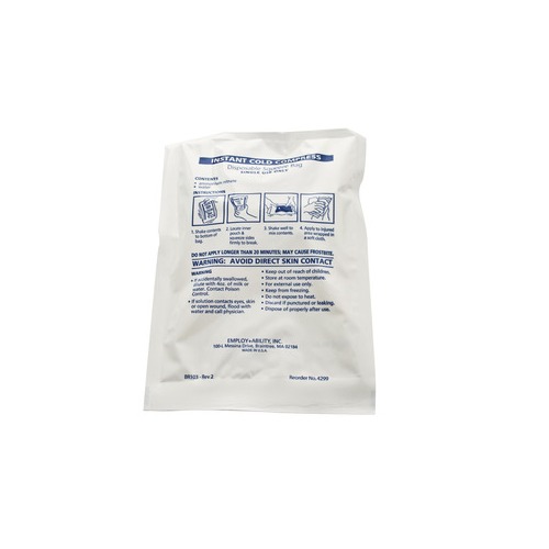 Fabrication Enterprises, Inc. Instant cold pack, 6